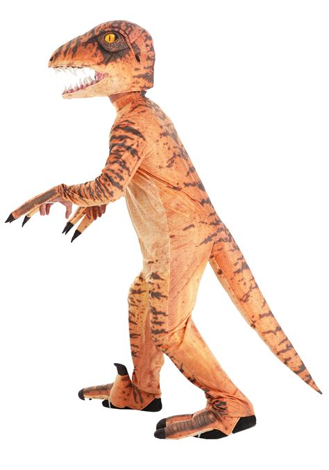 halloween raptor costume|realistic velociraptor costumes.